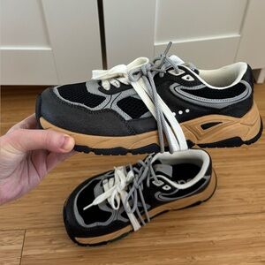 For wide feet! Barefoot sneakers, real leather, unisex, eu 39 (length - 26 cm.)